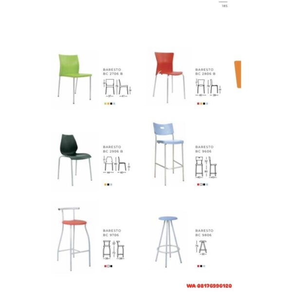 Kursi Kantor Chairman BARESTO BC 2706 B 2906 B 9706 2806 B 9606 9806