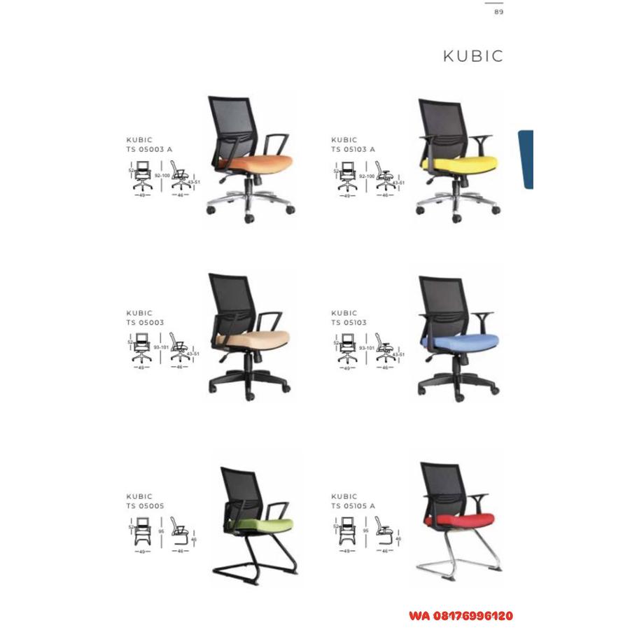 Kursi Kantor Chairman KUBIC TS 05003 A 05003 05005 05103 A 05103 05105 A