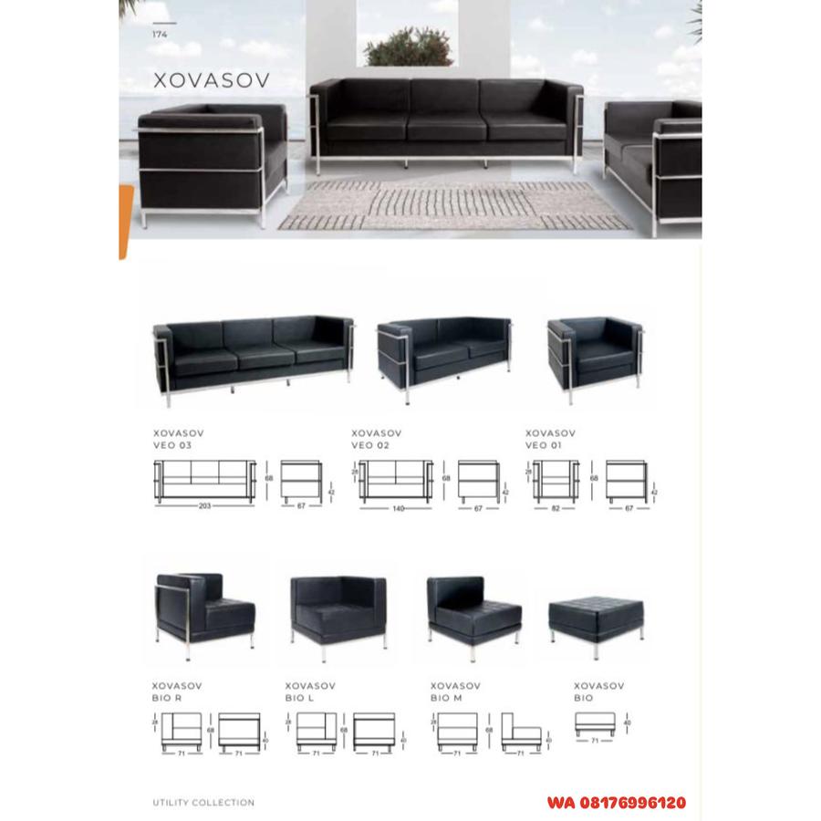 Kursi Kantor Chairman XOVASOV VEO 03 02 01 BIO R L M