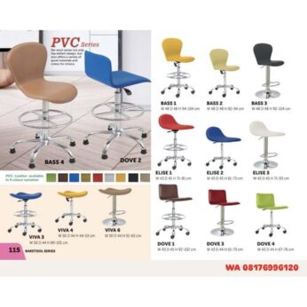 Kursi Kantor Donati BASS ELISE DOVE VIVA  1 2 3 4 6