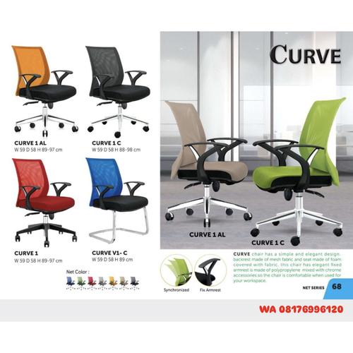 Kursi Kantor Donati CURVE 1 AL C V1- C