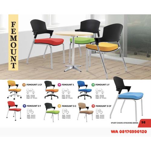 Kursi Kantor Donati FEMOUNT 1 2 3 C CF F