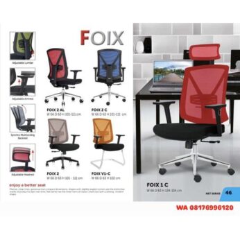 Kursi Kantor Donati FOIX 1 2 AL C V1-C