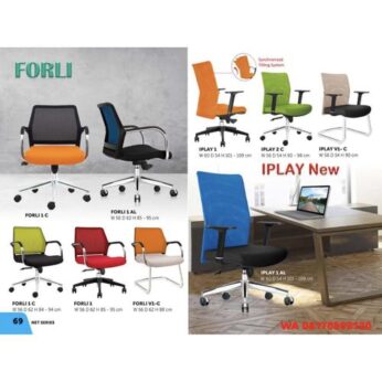 Kursi Kantor Donati FORLI & IPLAY 1 2 AL C V1-C