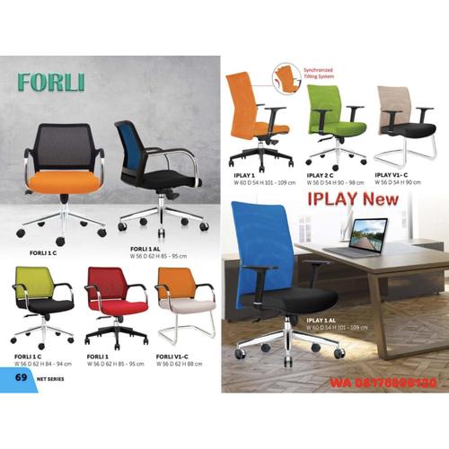 Kursi Kantor Donati FORLI & IPLAY 1 2 AL C V1-C