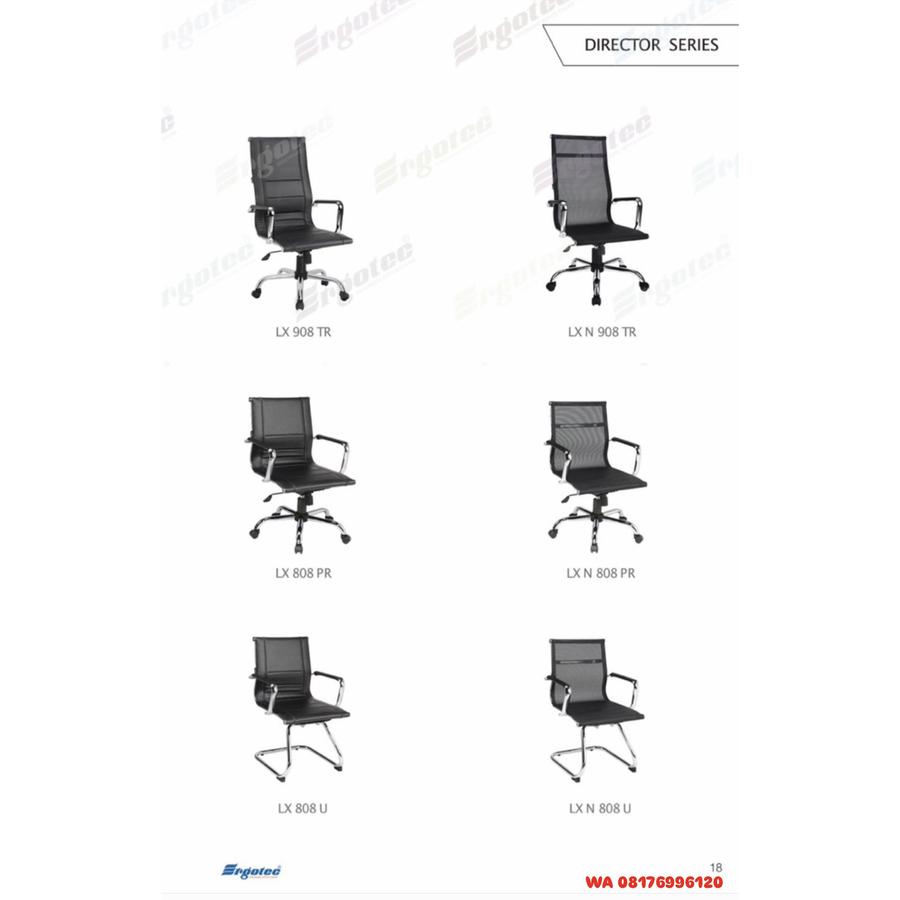 Kursi Kantor Ergotec LX 908 TR LX N 908 TR LX 808 PR LX N 808 PR LX 808 U LX N 808 U