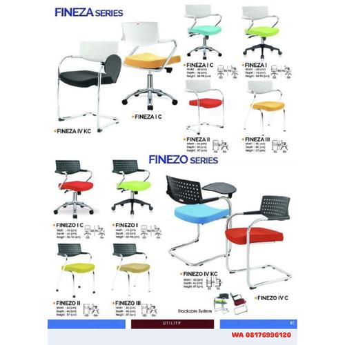 Kursi Kantor Ichiko FINEZA I I C II III IV KC & FINEZO I I C II III IV C IV KC