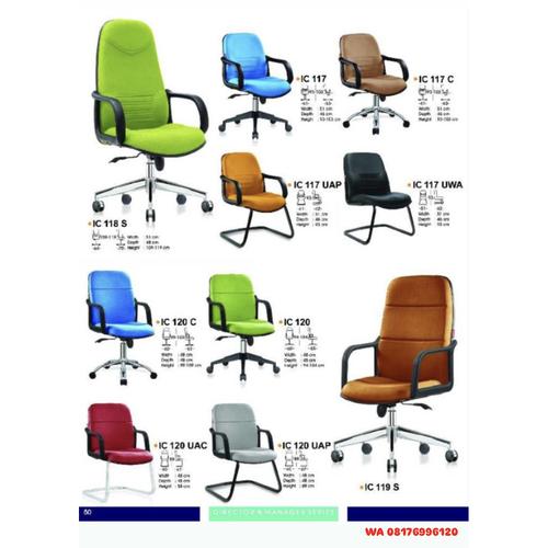 Kursi Kantor Ichiko IC 117 117 C 117 UAP 117 UWA 118 S & IC 119 S 120 120 C 120 UAP 120 UAC