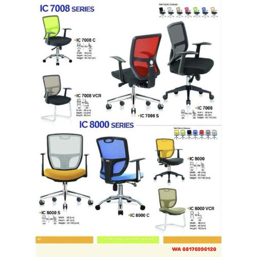 Kursi Kantor Ichiko IC 7008 7008 S 7008 C 7008 VCR & IC 8000 8000 S 8000 C 8000 VCR
