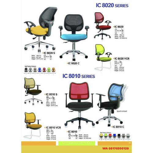 Kursi Kantor Ichiko IC 8020 8020 S 8020 C 8020 VCR & IC 8010 8010 S 8010 C 8010 VCR