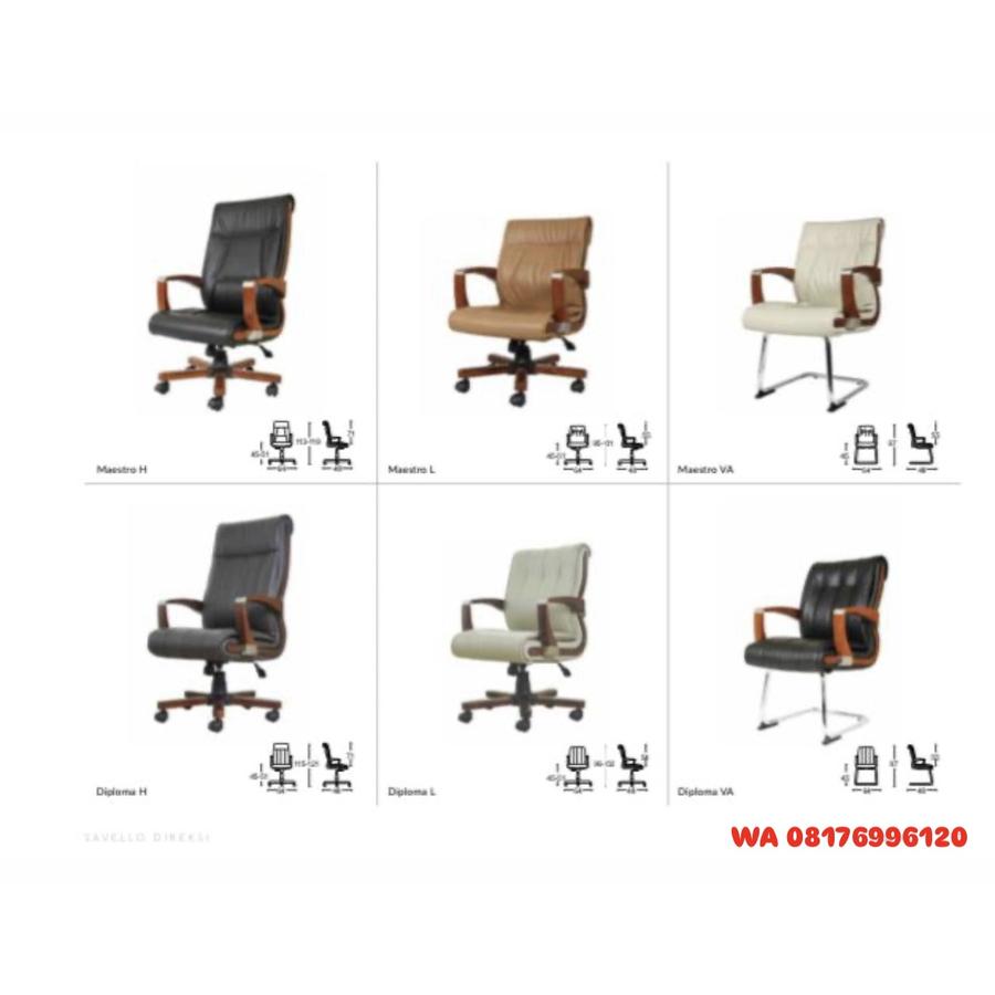 Kursi Kantor Savello Direksi Maestro H L VA & Diploma H L VA