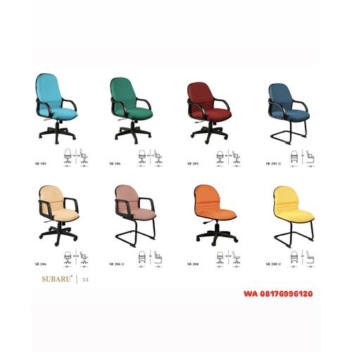 Kursi Kantor Subaru SB 105 SB 106 SB 205 SB 205 U SB 206 SB 206 U SB 208 SB 208 U