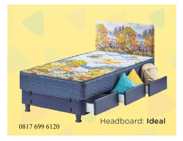 Springbed Guhdo Drawer Bed Happy Kids 2019 - Ideal