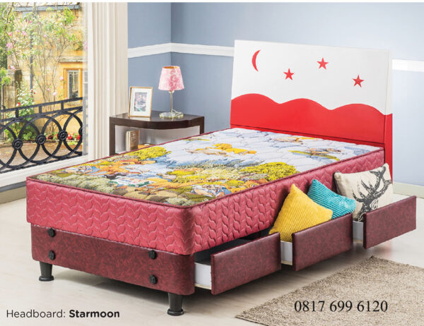Springbed Guhdo Drawer Bed Happy Kids 2019 - Starmoon
