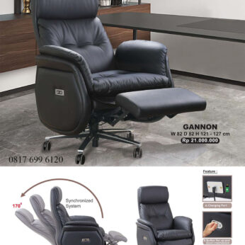 Kursi Reclining Electric Donati Ultimate GANNON