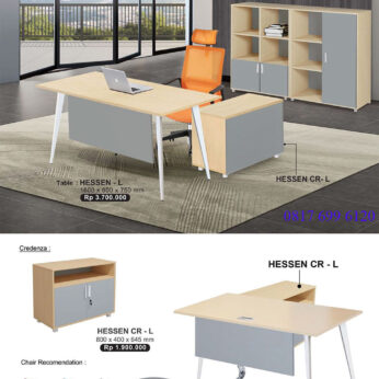 Meja Kantor Donati Ultimate Hessen L